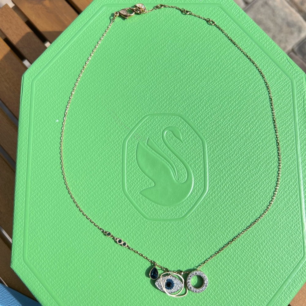 third eye swarovski necklace